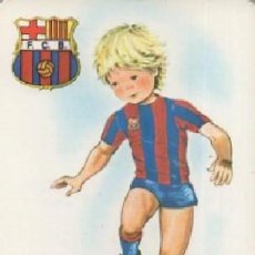 Coleccionismo Calendarios: CALENDARIO BARCELONA FC AÑO 1986 CAL-9895