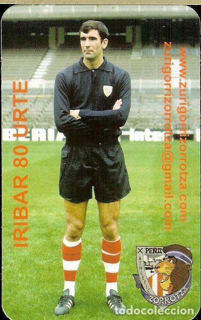 Coleccionismo calendarios: CALENDARIO DE PUBLICIDAD F&Uacute;TBOL - 2024 - PE&Ntilde;A ZURIGORRI ZORROTZA ATHLETIC CLUB BILBAO - IRIBAR