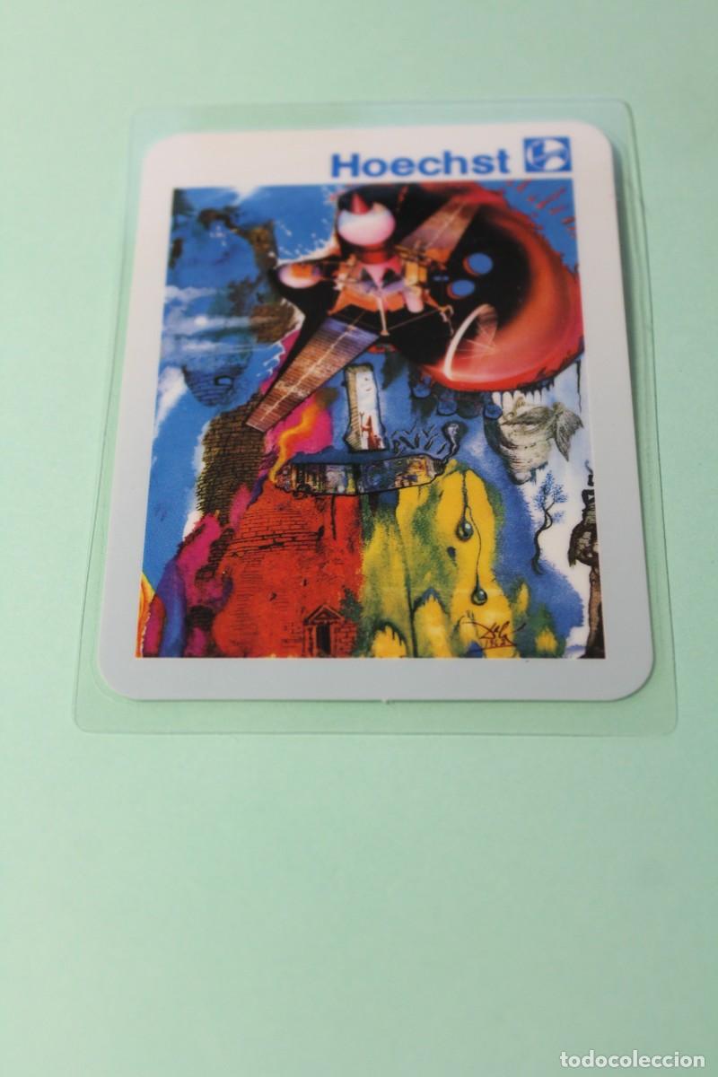 Coleccionismo calendarios: CALENDARIO DE BOLSILLO. PLASTIFICADO. FARMACEUTICA HOECHST. SALVADOR DALI. A&Ntilde;O 1994.