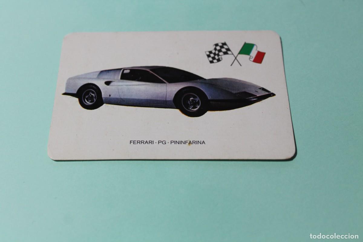 Coleccionismo calendarios: CALENDARIO DE BOLSILLO DE SERIE. FERRARI PG PININFARINA. A&Ntilde;O 1976. N&ordm; 187. TALLERES LLAMA - GIJON.