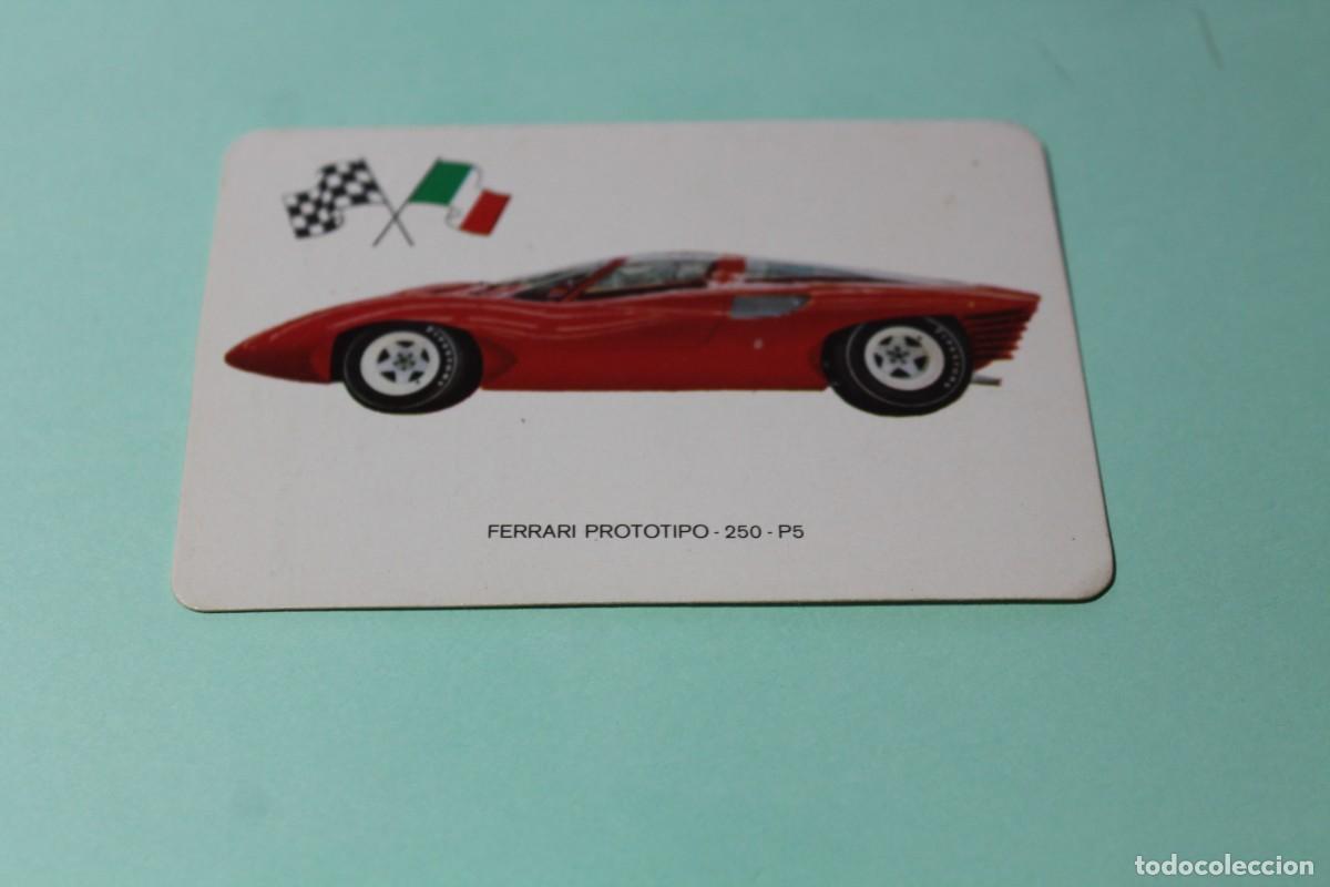 Coleccionismo calendarios: CALENDARIO DE BOLSILLO DE SERIE. FERRARI PROTOTIPO 250 P5. A&Ntilde;O 1976. N&ordm; 190. TALLERES LLAMA - GIJON.