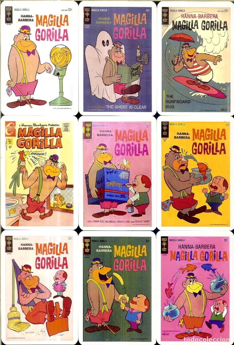 Coleccionismo Calendarios: COLECCI&Oacute;N DE 9 CALENDARIOS DE BOLSILLO - 2024 - MAGILLA GORILLA - HANNA BARBERA (NO OFERTAS)