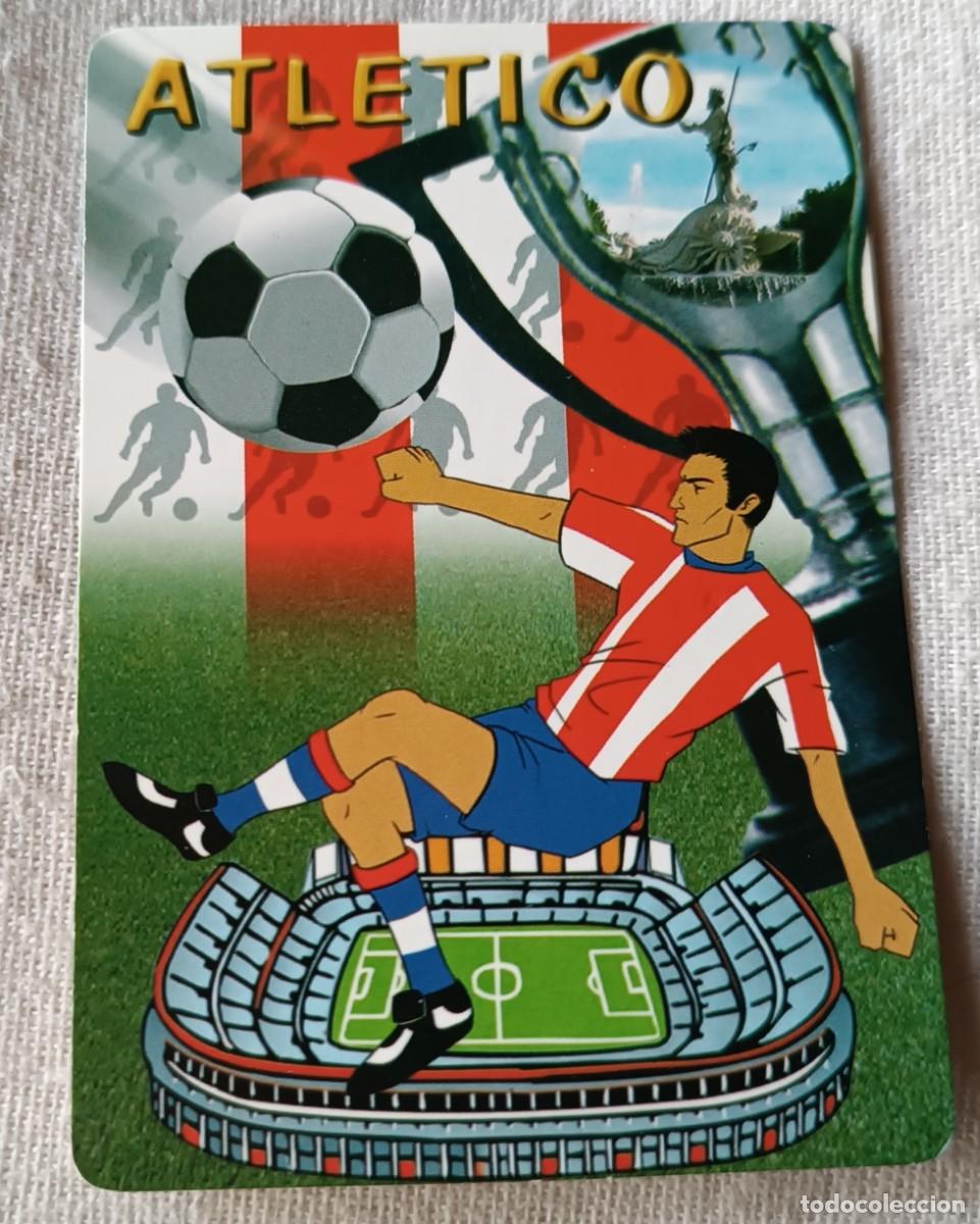 Coleccionismo Calendarios: ATL&Eacute;TICO MADRID calendario bolsillo a&ntilde;o 2010