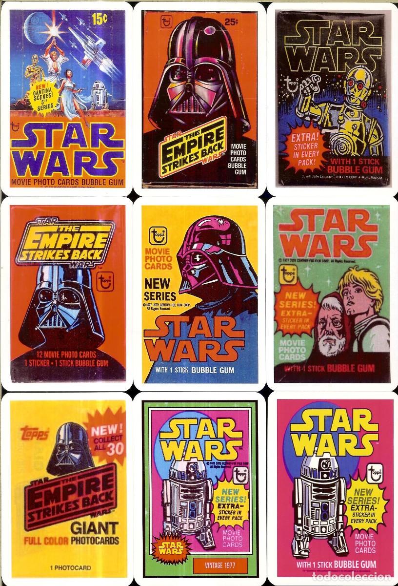 Coleccionismo calendarios: COLECCI&Oacute;N DE 9 CALENDARIOS DE BOLSILLO - 2024 - STARS WARS BUBBLE GUM (NO OFERTAS)