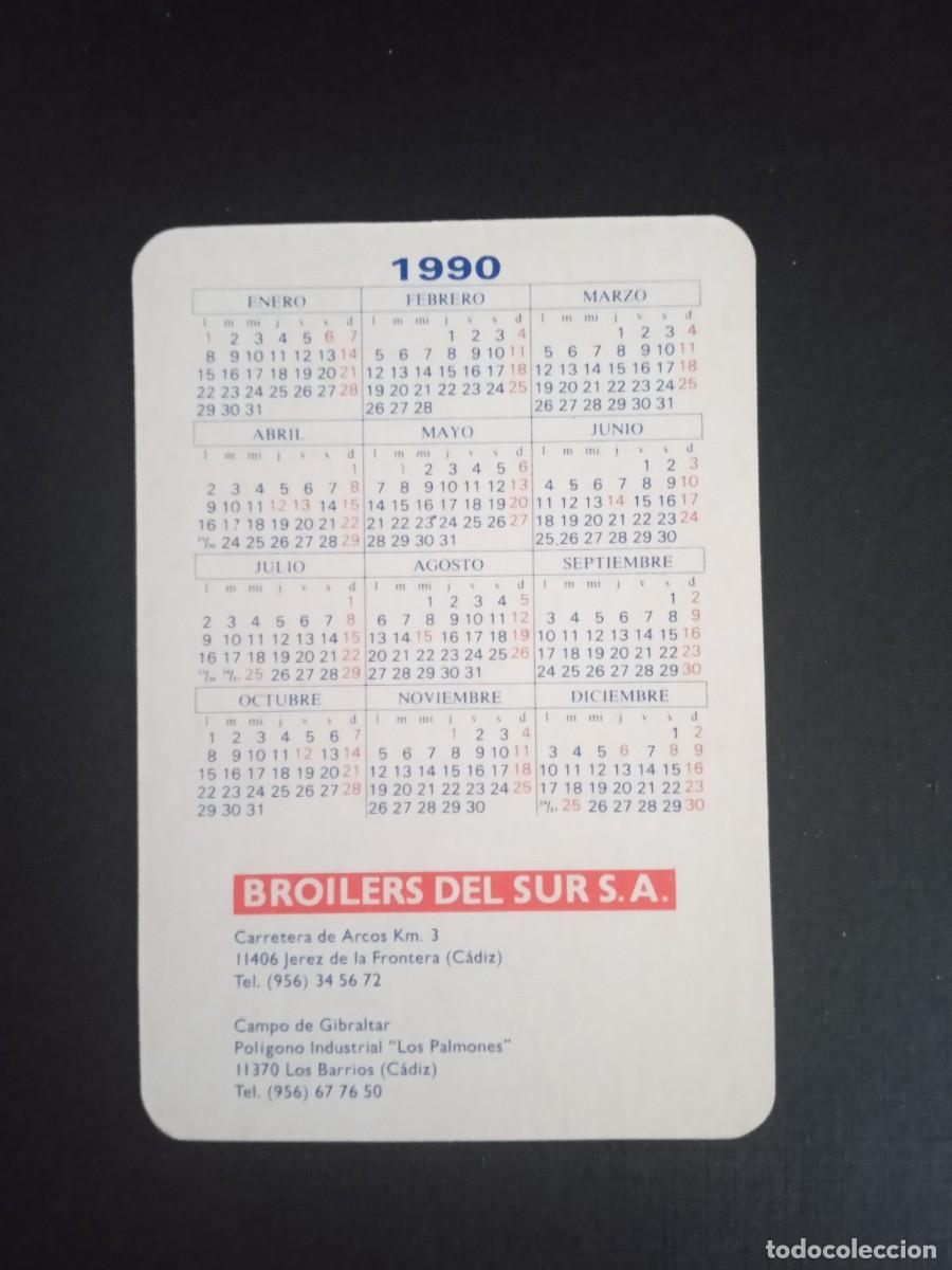 Coleccionismo calendarios: 187 Calendario de bolsillo Pimpollo Broilers del Sur SA1990 - Foto 2