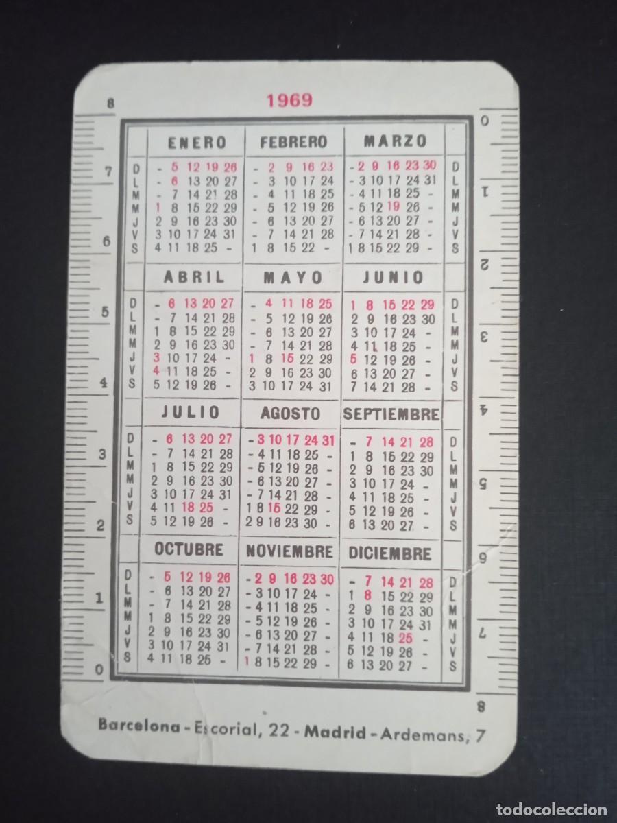 Coleccionismo calendarios: 189 Calendario de bolsillo El Caser&iacute;o 1969 - Foto 3