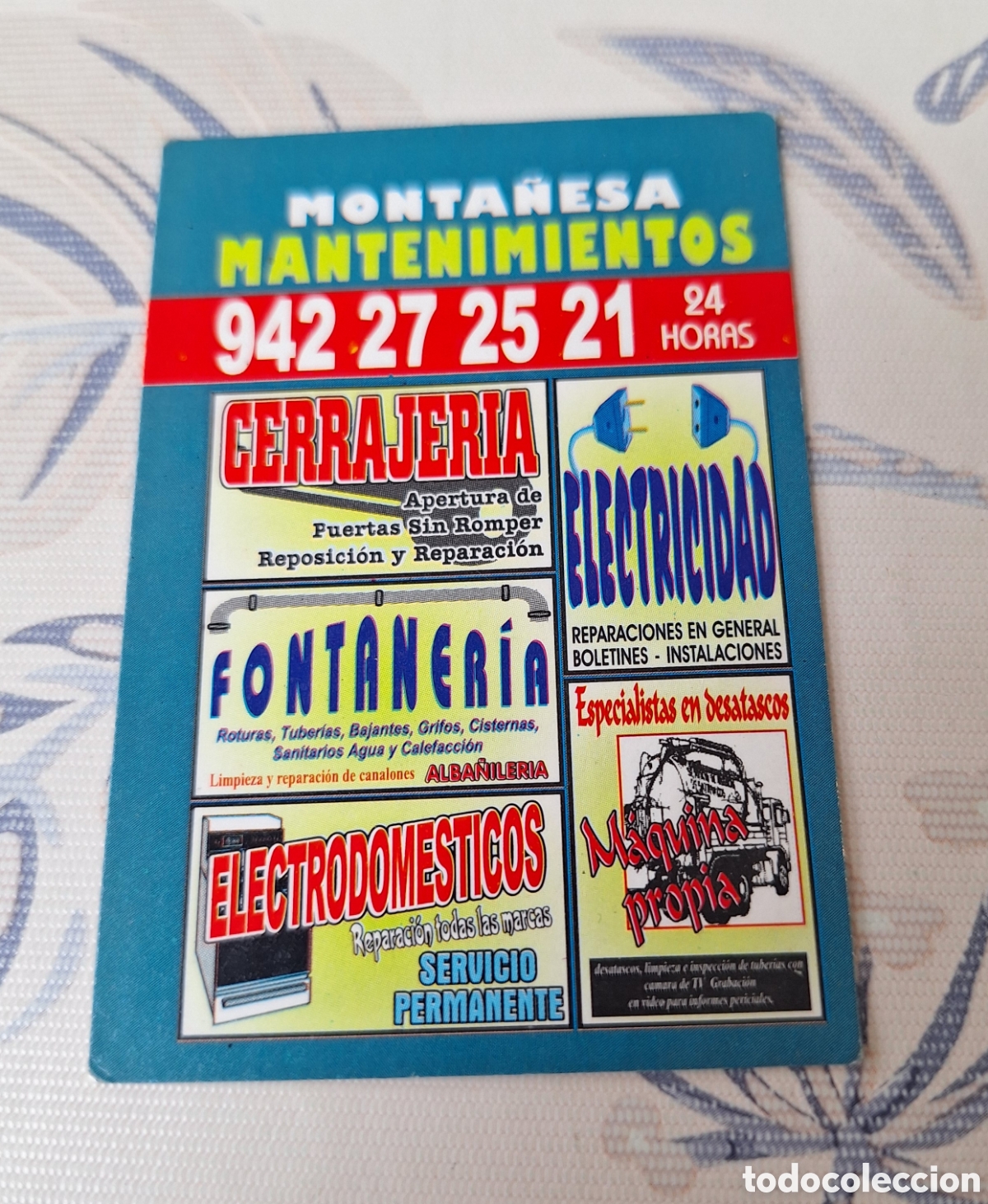 Coleccionismo Calendarios: Calendario 2005 Monta&ntilde;esa Mantenimientos COMPRA MINIMA 5&euro;