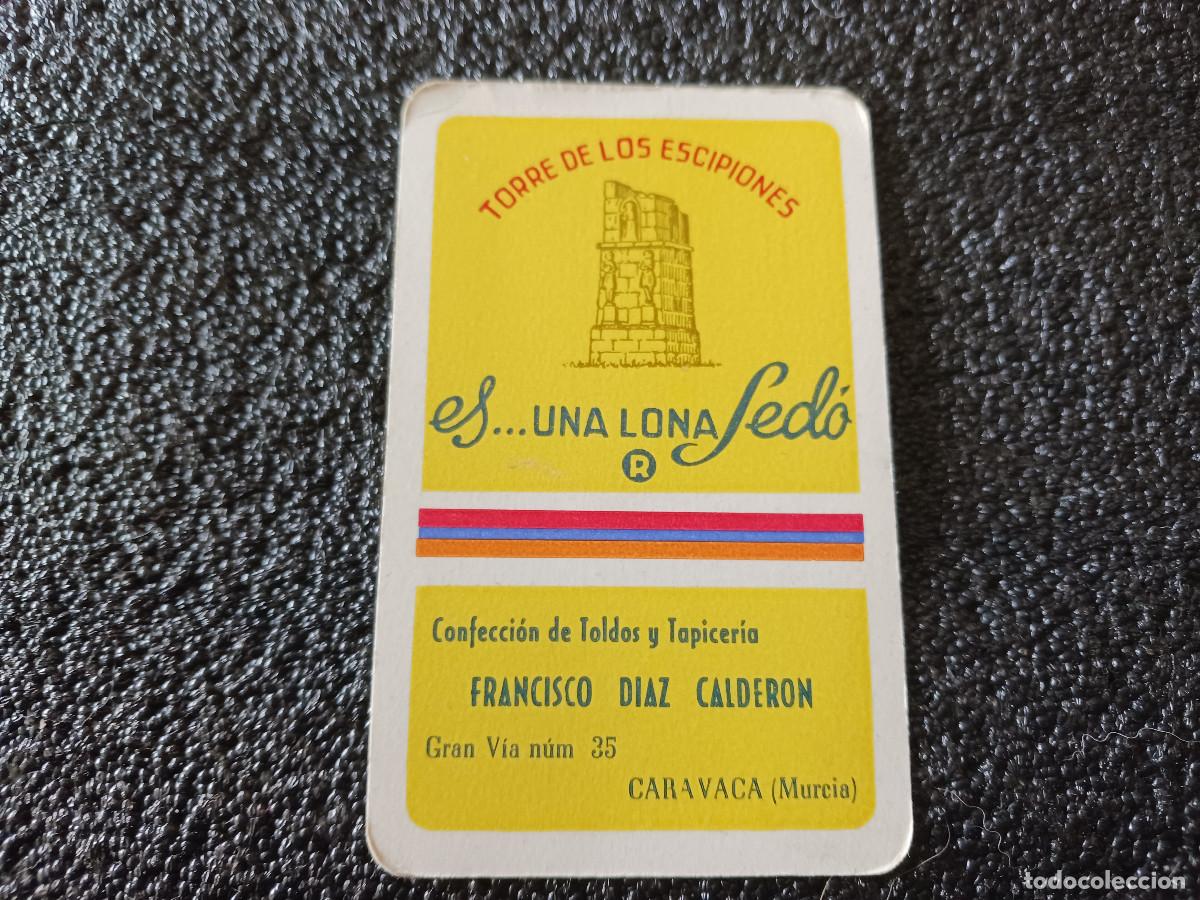Colecionismo Calend&aacute;rios: Calendario Publicitario A&ntilde;o 1964 - Torre de los Escipiones, toldos francisco diaz, caravaca, murcia