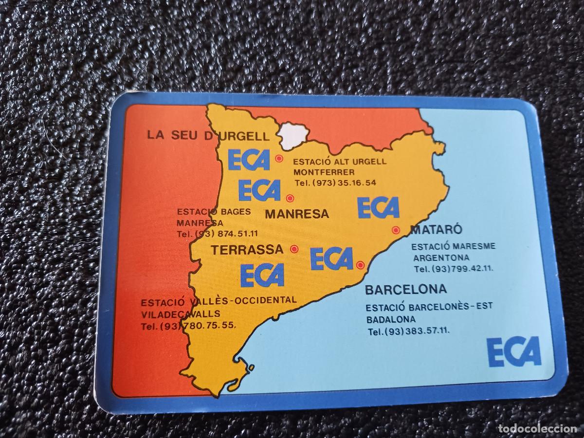 Collectables Calendars: publicitario, 1988, ECA, inspeccio de vehicles, tusset 19, barcelona