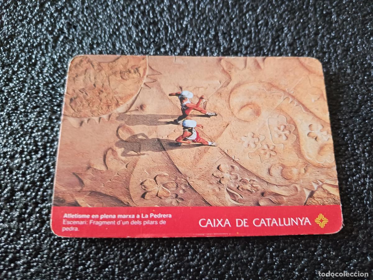 Collectables Calendars: publicitario, 1992, caixa de catalunya, atletisme a la pedrera