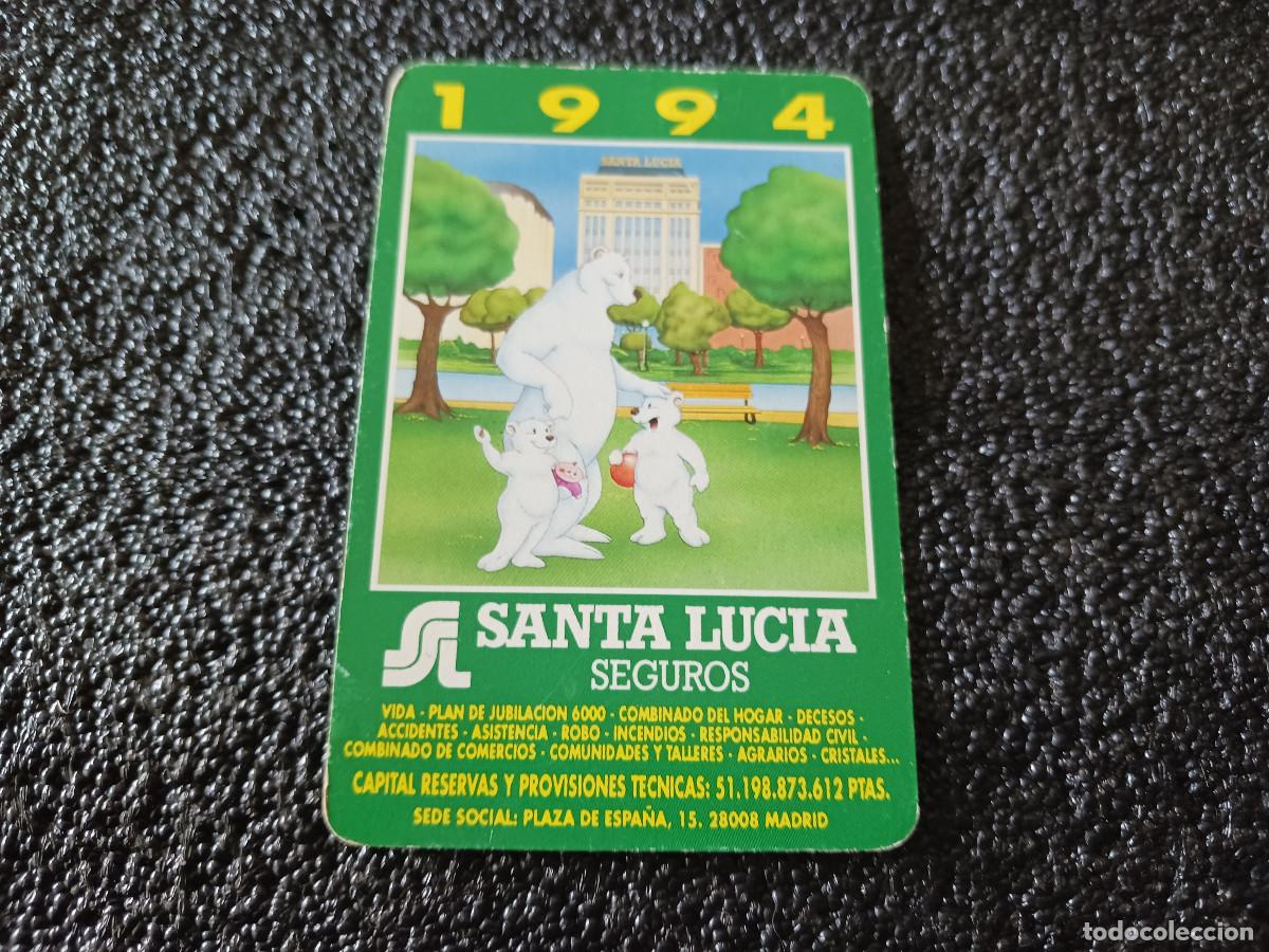 Collectables Calendars: publicitario fournier, 1994 santa lucia seguros