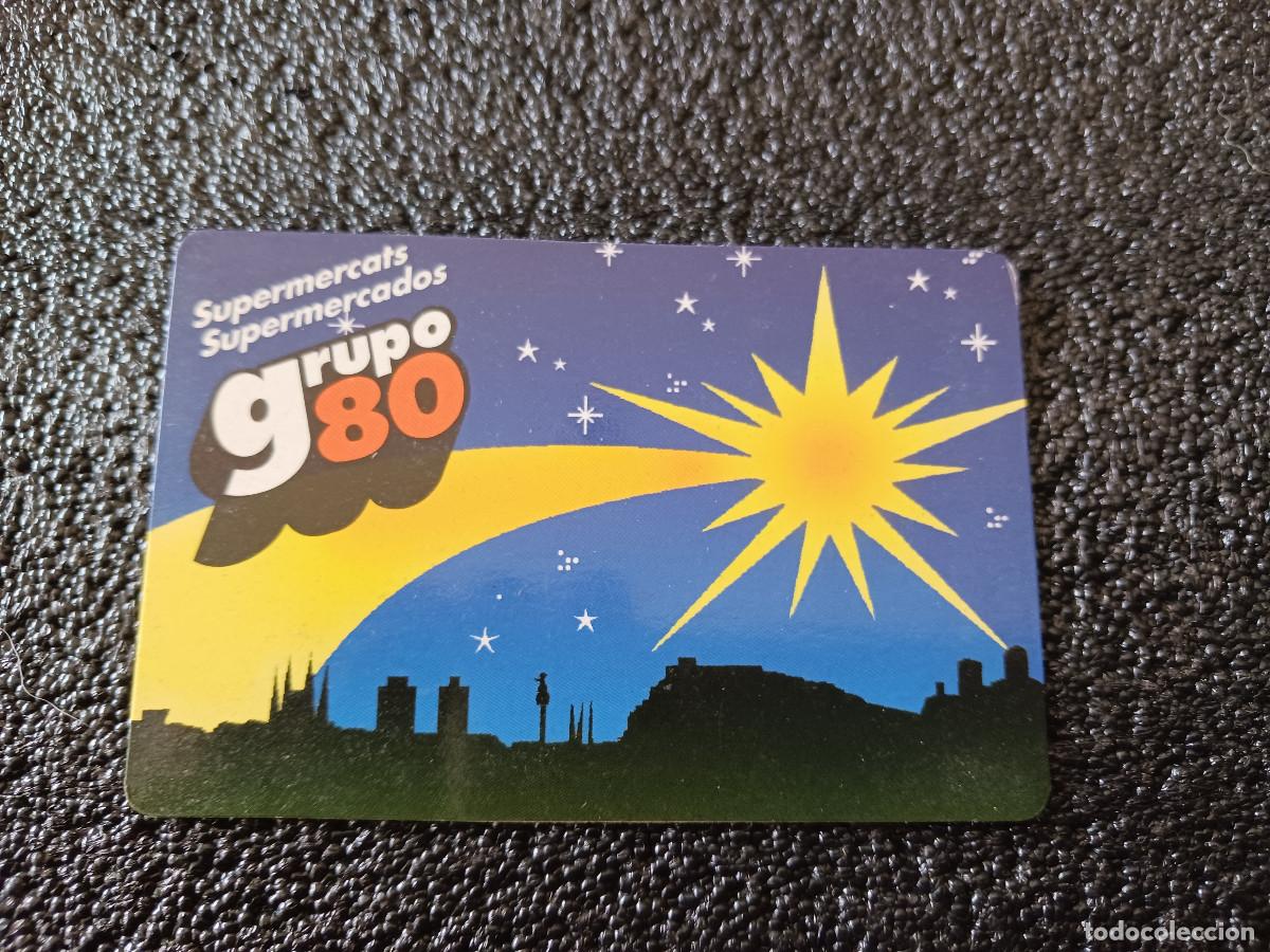 Coleccionismo Calendarios: publicitario, 1996, supermercados grupo 80