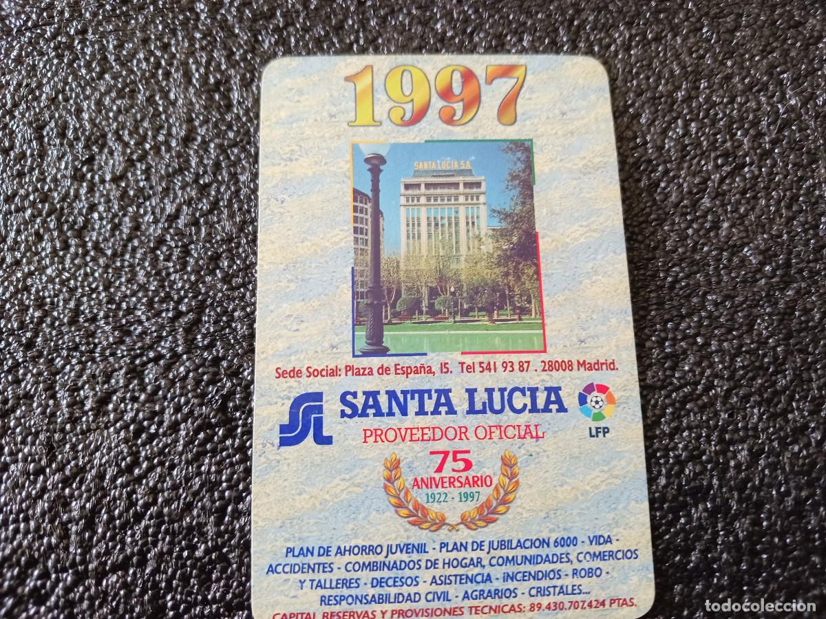 Collectables Calendars: publicitario, 1997, santa lucia 75 aniversario, fournier