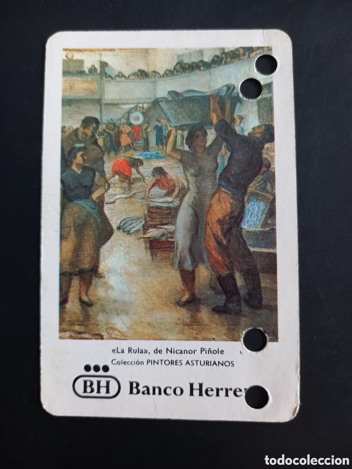 Coleccionismo calendarios: CALENDARIO DE BOLSILLO A&Ntilde;O 1984 - H. FOURNIER, BANCO HERRERO