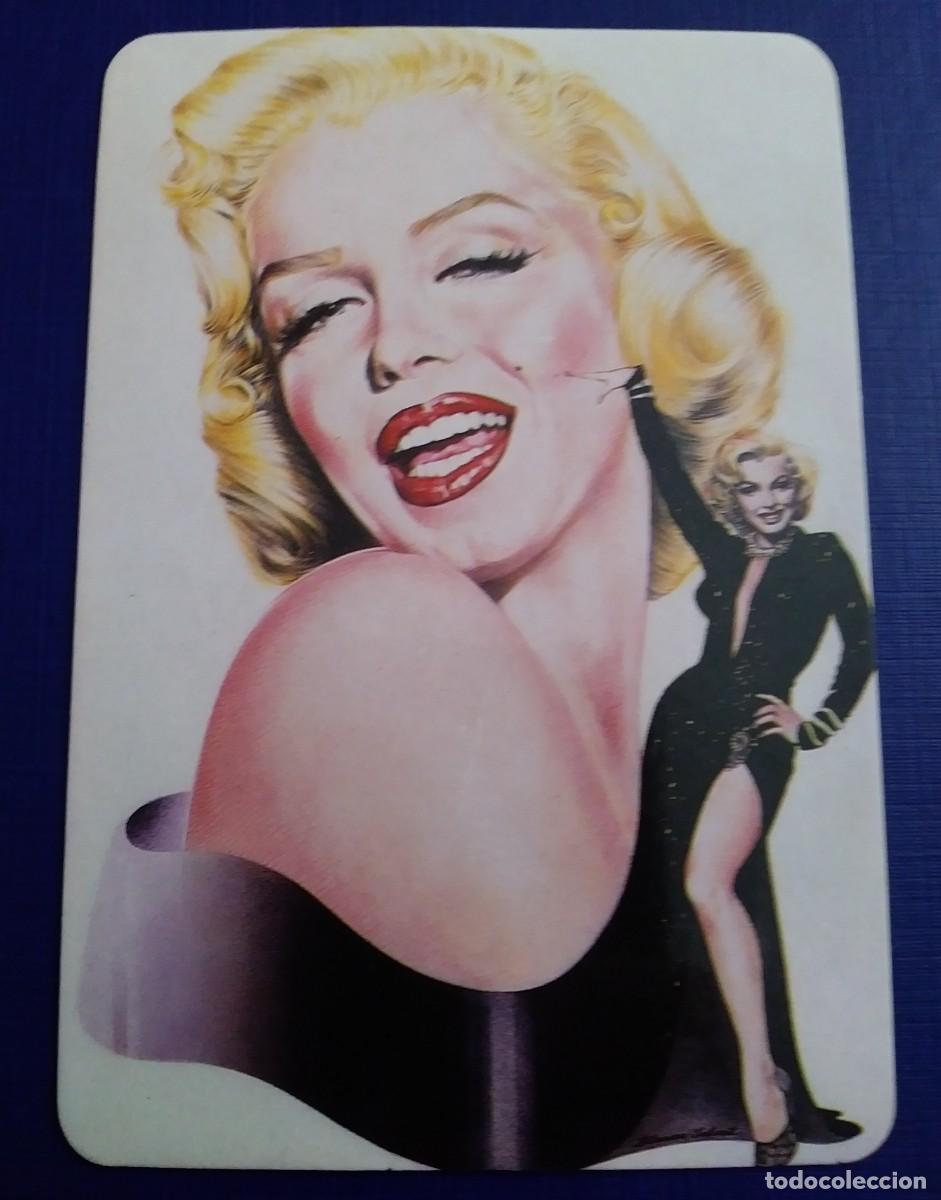 Coleccionismo Calendarios: Antiguo calendario de bolsillo de MARILYN MONROE - A&Ntilde;O 1990