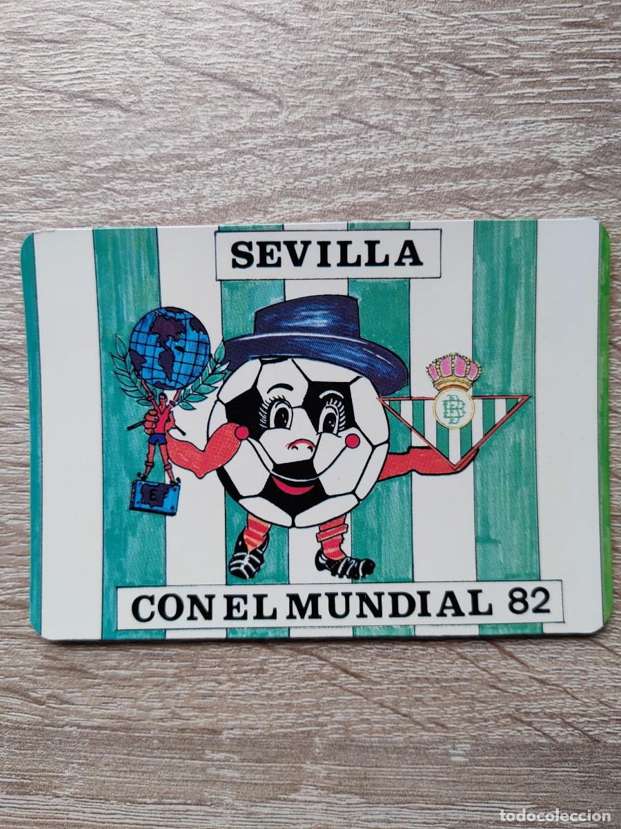 Coleccionismo calendarios: Calendario 1982 Serie MP Mundial 82 Real Betis