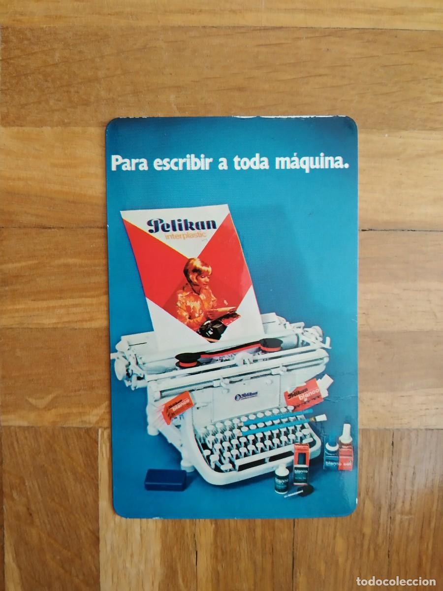 Coleccionismo Calendarios: CALENDARIO PUBLICITARIO PELIKAN. TINTA PARA MAQUINAS DE ESCRIBIR A&Ntilde;O 1982 VER FOTOS