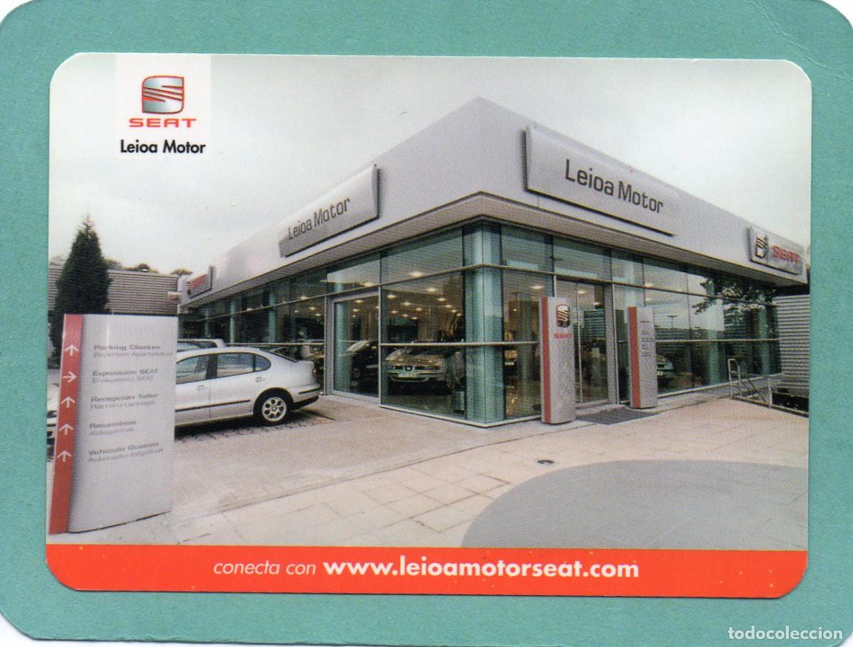 Coleccionismo calendarios: Calendario de Publicidad 2002 - SEAT - LEIOA MOTOR