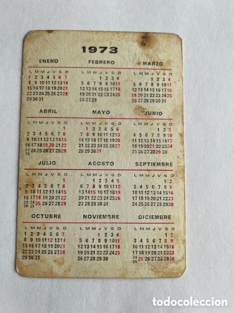 Coleccionismo calendarios: calendario tema vasco 1973 - Foto 2