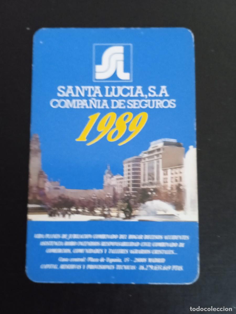 Collectables Calendars: 268 Calendario Fournier Santa Luc&iacute;a 1989