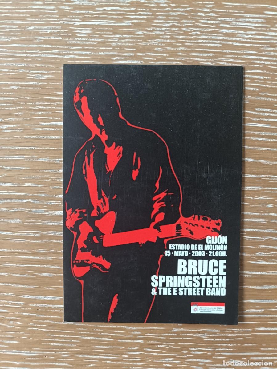 Coleccionismo Calendarios: VCK 4054 Calendario Bolsillo - A&ntilde;o 2003 - BRUCE SPRINGSTEEN - CONCIERTO GIJ&Oacute;N