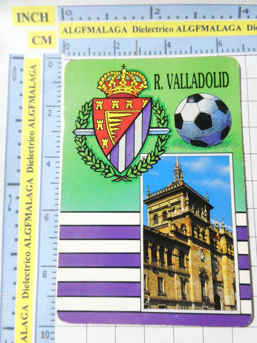 Collectionnisme Calendriers: CALENDARIO DE BOLSILLO. DEPORTES F&Uacute;TBOL. A&Ntilde;O 1993 REAL VALLADOLID CF. 49