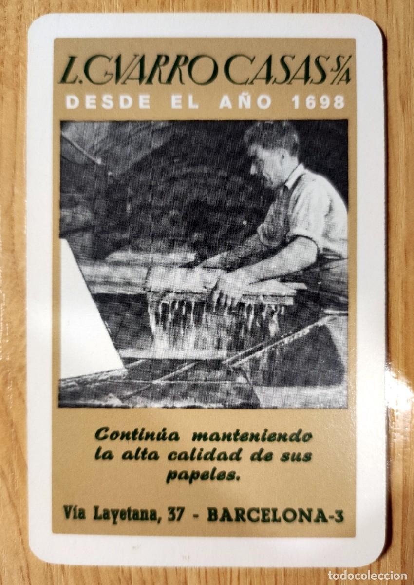 Coleccionismo Calendarios: CALENDARIO FOURNIER GVARRO GUARRO CASAS BARCELONA 1962