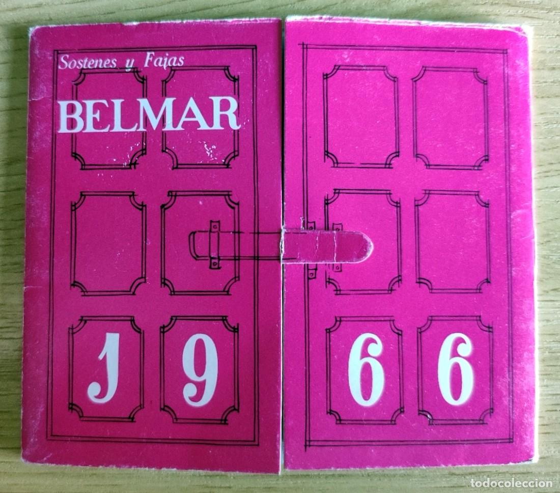 Coleccionismo Calendarios: CALENDARIO BELMAR SOSTENES Y FAJAS 1966
