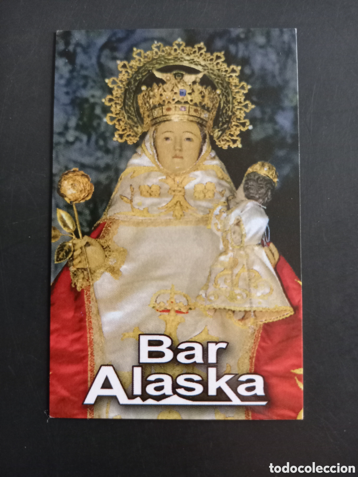 Coleccionismo Calendarios: CALENDARIO DE BOLSILLO A&Ntilde;O 2011 - VIRGEN DE COVADONGA, PUBLICIDAD BAR ALASKA (OVIEDO)