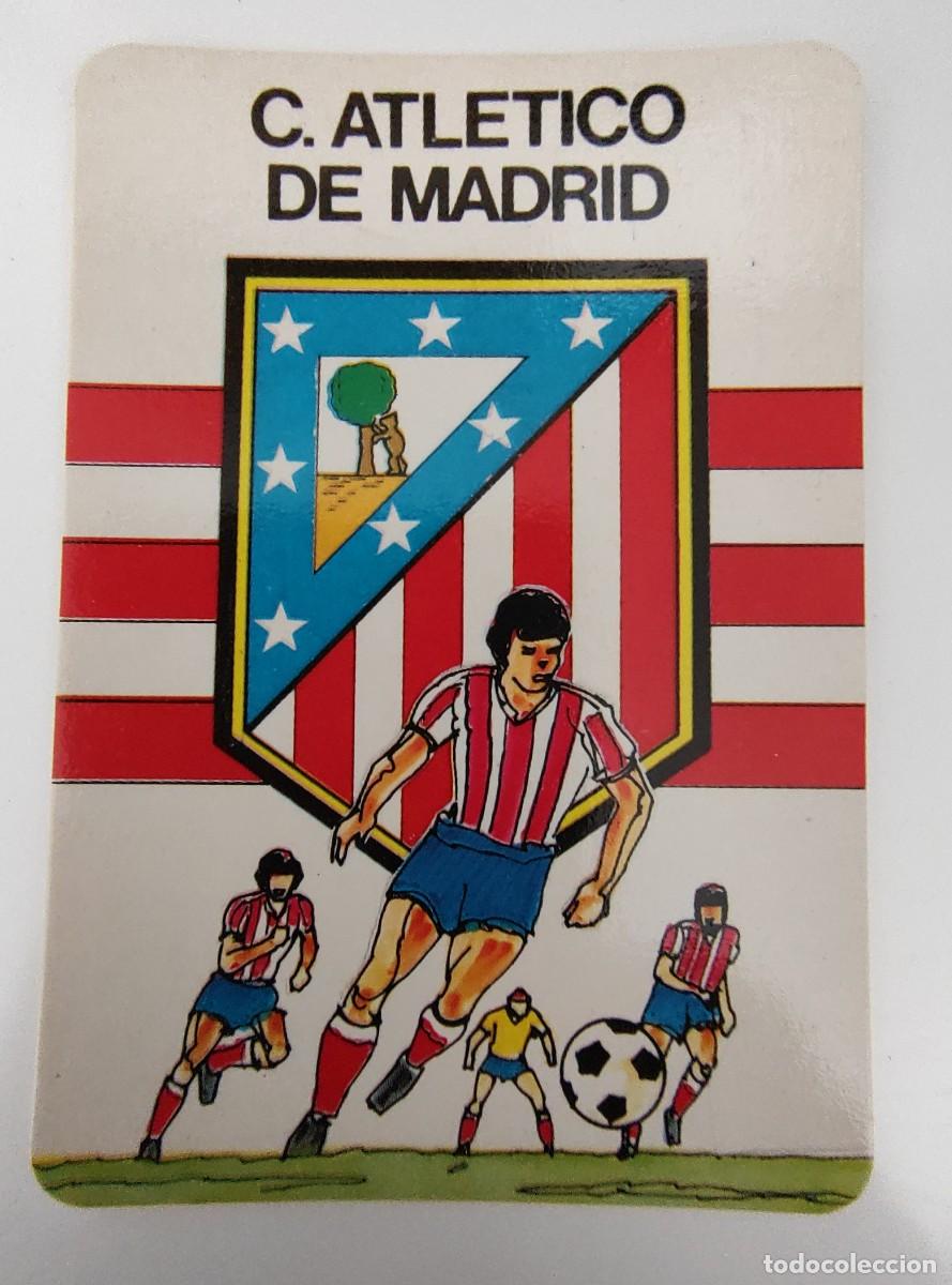 Coleccionismo calendarios: Calendario 1992 Serie DLB 24.947 Futbol Atletico de Madrid