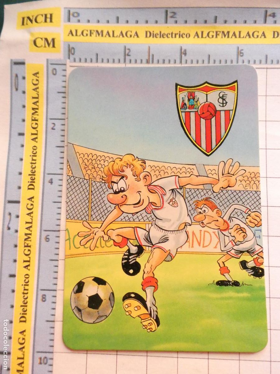 Colecionismo Calend&aacute;rios: CALENDARIO DE BOLSILLO. F&Uacute;TBOL. SEVILLA FC. A&Ntilde;O 2002. 54