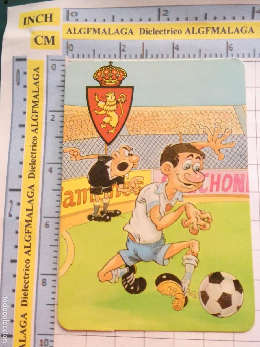 Colecionismo Calend&aacute;rios: CALENDARIO DE BOLSILLO. F&Uacute;TBOL. REAL ZARAGOZA. A&Ntilde;O 2001. 2