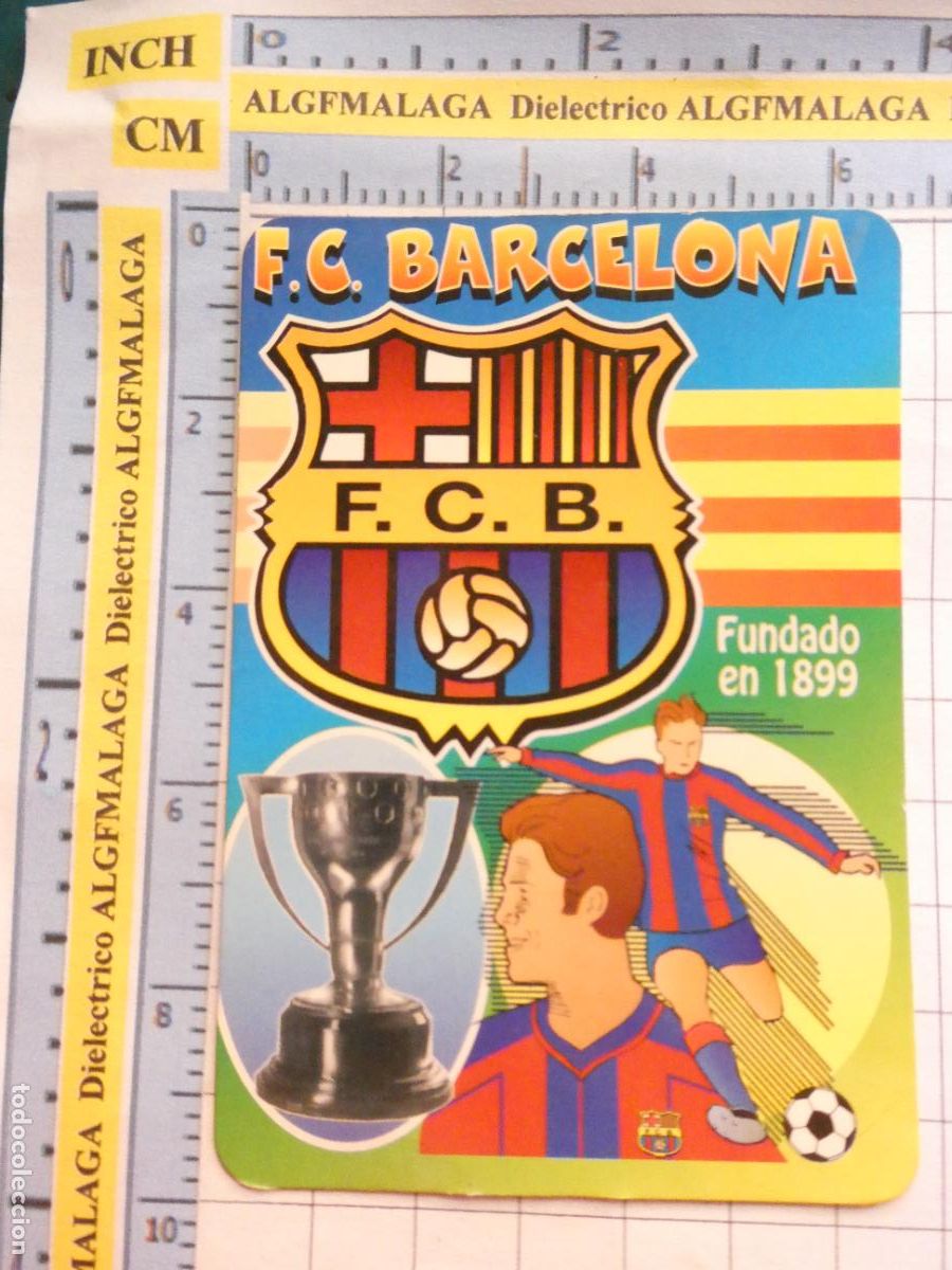 Collezionismo Calendari: CALENDARIO DE BOLSILLO. F&Uacute;TBOL. FC BARCELONA. A&Ntilde;O 2000. PUBLICIDAD PIZARRA M&Aacute;LAGA. 11