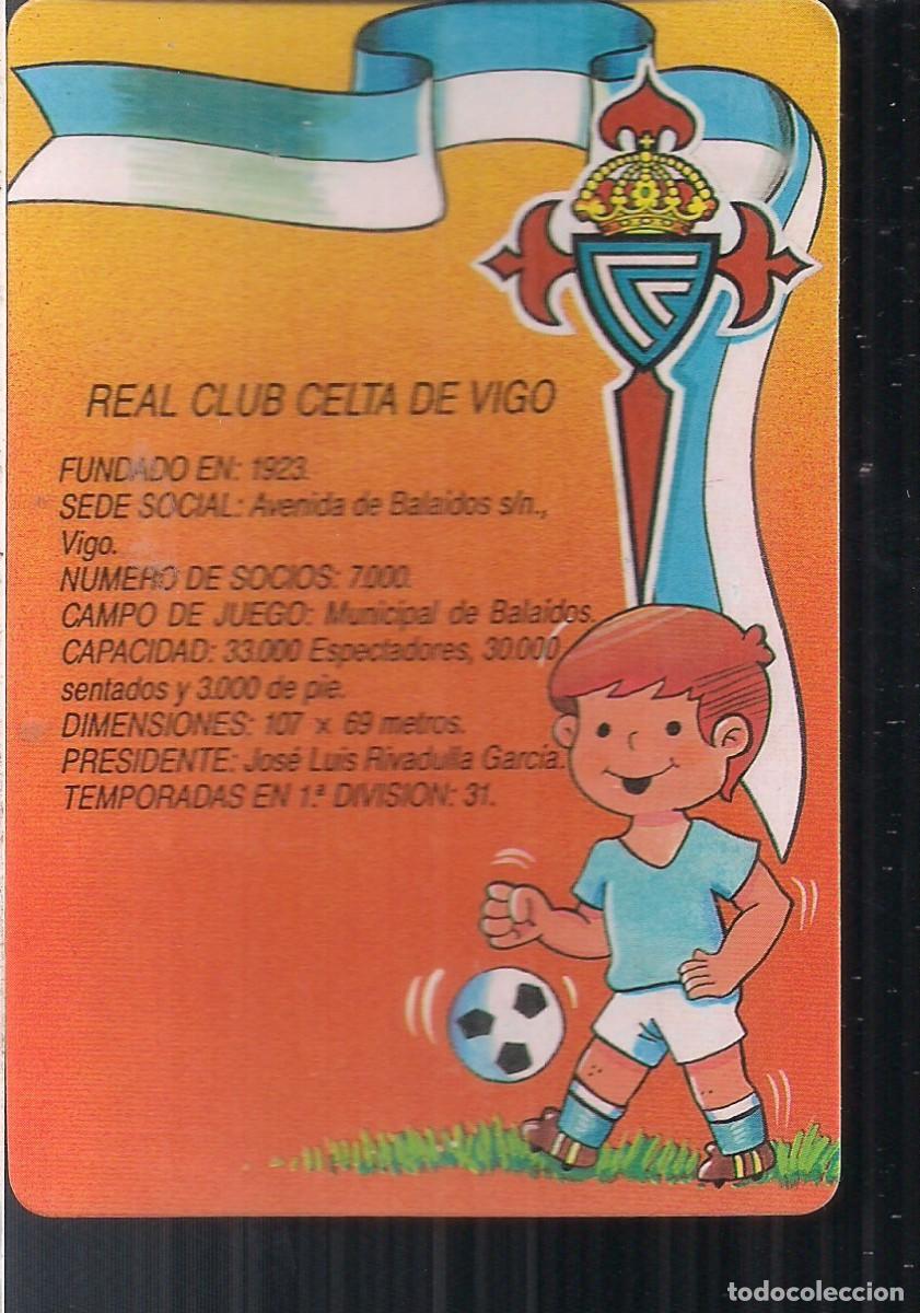 Coleccionismo calendarios: CALENDARIO DE BOLSILLO 1992. REAL CLUB CELTA DE VIGO. CASA DEL PUEBLO. BERGARA. DLB 11768 MP 206