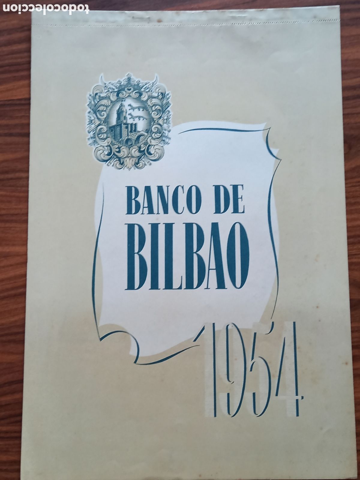 Coleccionismo Calendarios: BANCO DE BILBAO. Calendario pared 1964. Ilustraciones O&ntilde;ativia