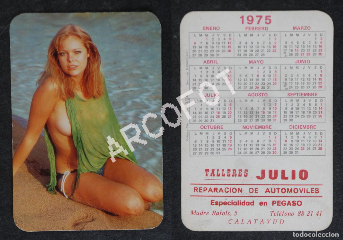 Coleccionismo Calendarios: Calendario 1975 - TALLERES JULIO - Especialidad en PEGASO - CALATAYUD