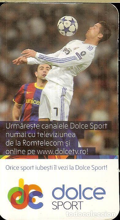 Coleccionismo Calendarios: CALENDARIO DE BOLSILLO DE RUMANIA - 2013 - FUTBOL - CRISTIANO RONALDO