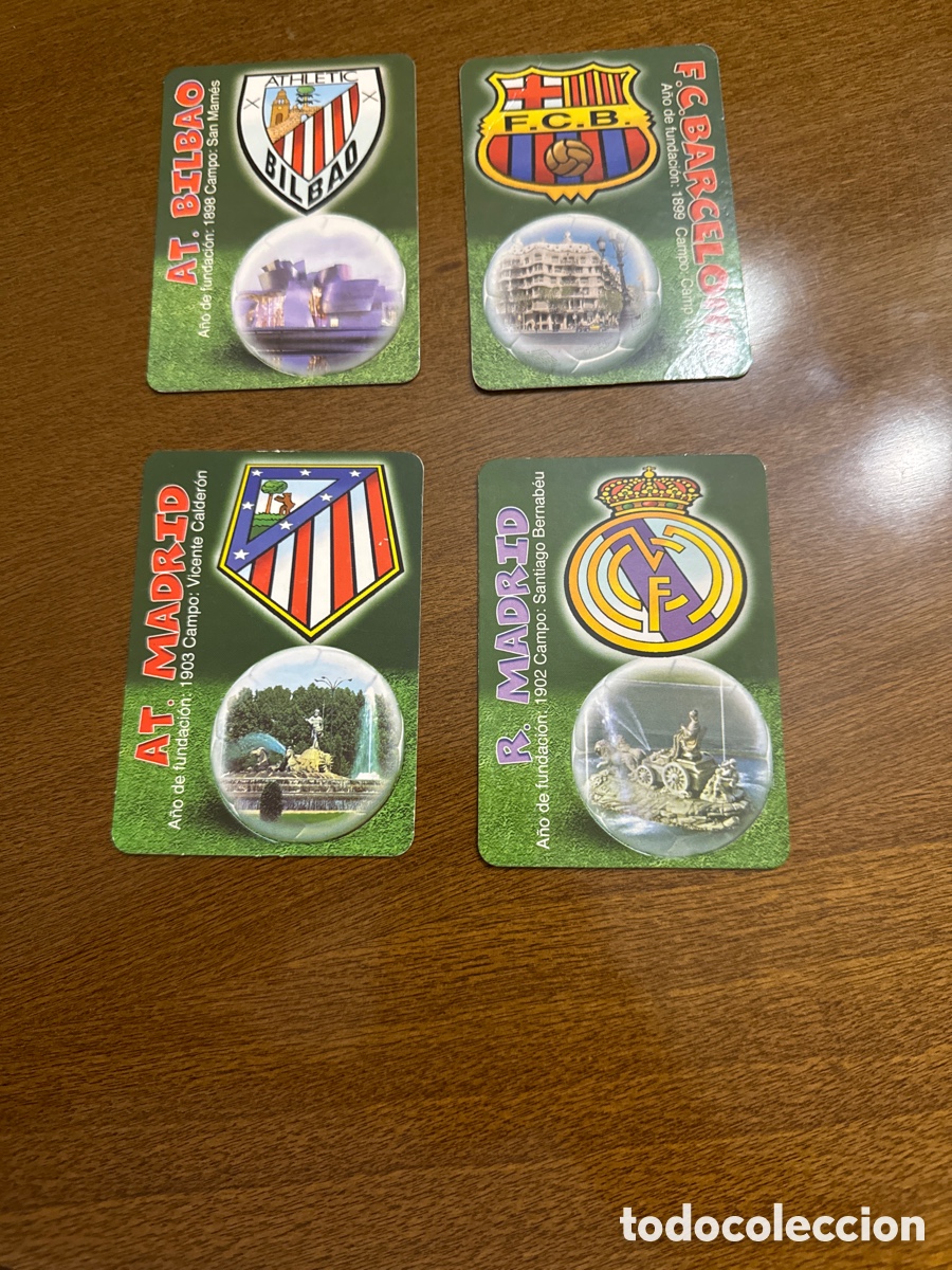 Coleccionismo calendarios: 4 calendarios f&uacute;tbol 2003 - Foto 1