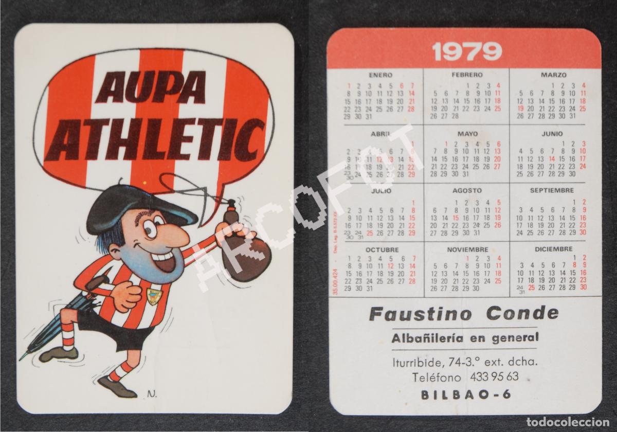 calendario 1979 - aúpa athletic - faustino cond - Compra venta en  todocoleccion