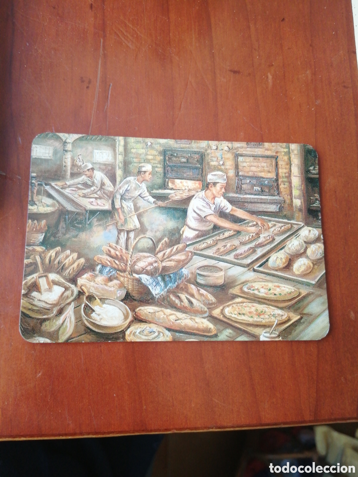 Colecionismo Calend&aacute;rios: CALENDARIO PINTURA CUADRO 1997 HORNO SAN VALERO ZARAGOZA