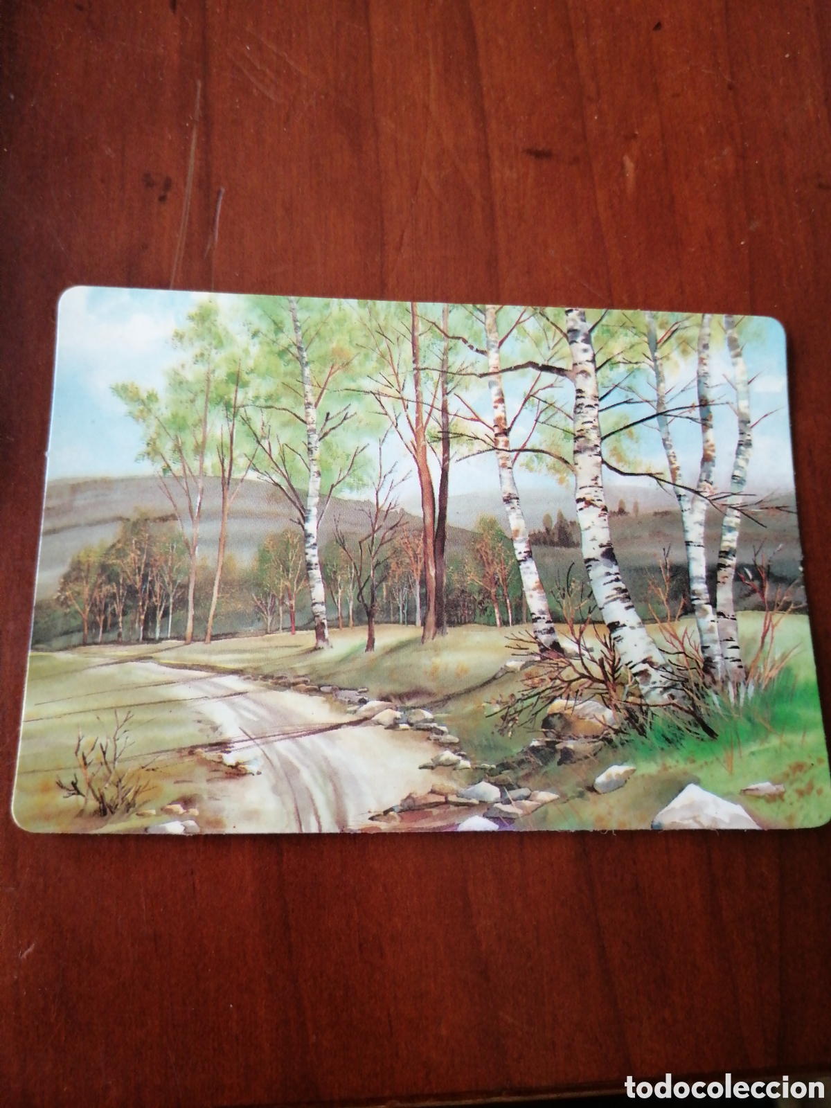 Coleccionismo Calendarios: CALENDARIO PINTURA CUADRO 2002 PAISAJE CAMINO