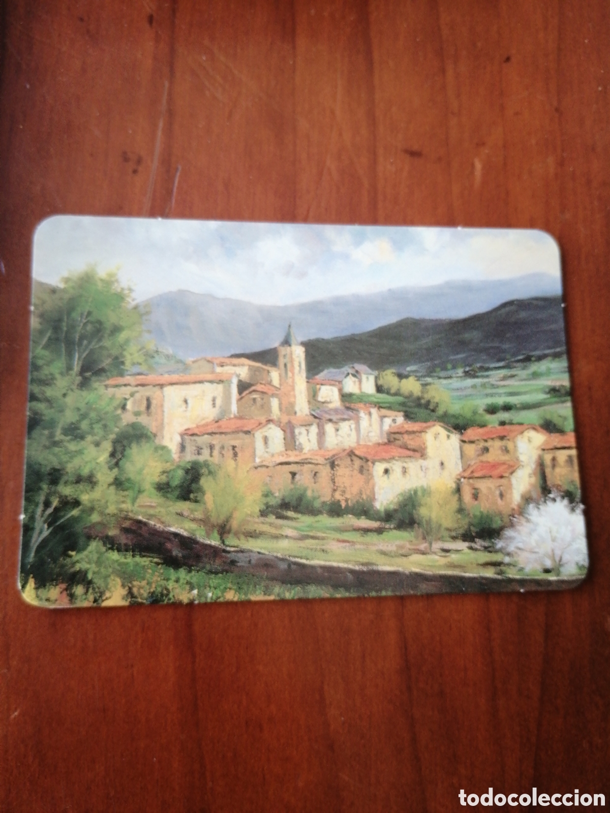 Coleccionismo Calendarios: CALENDARIO PINTURA CUADRO 1999 PUEBLO