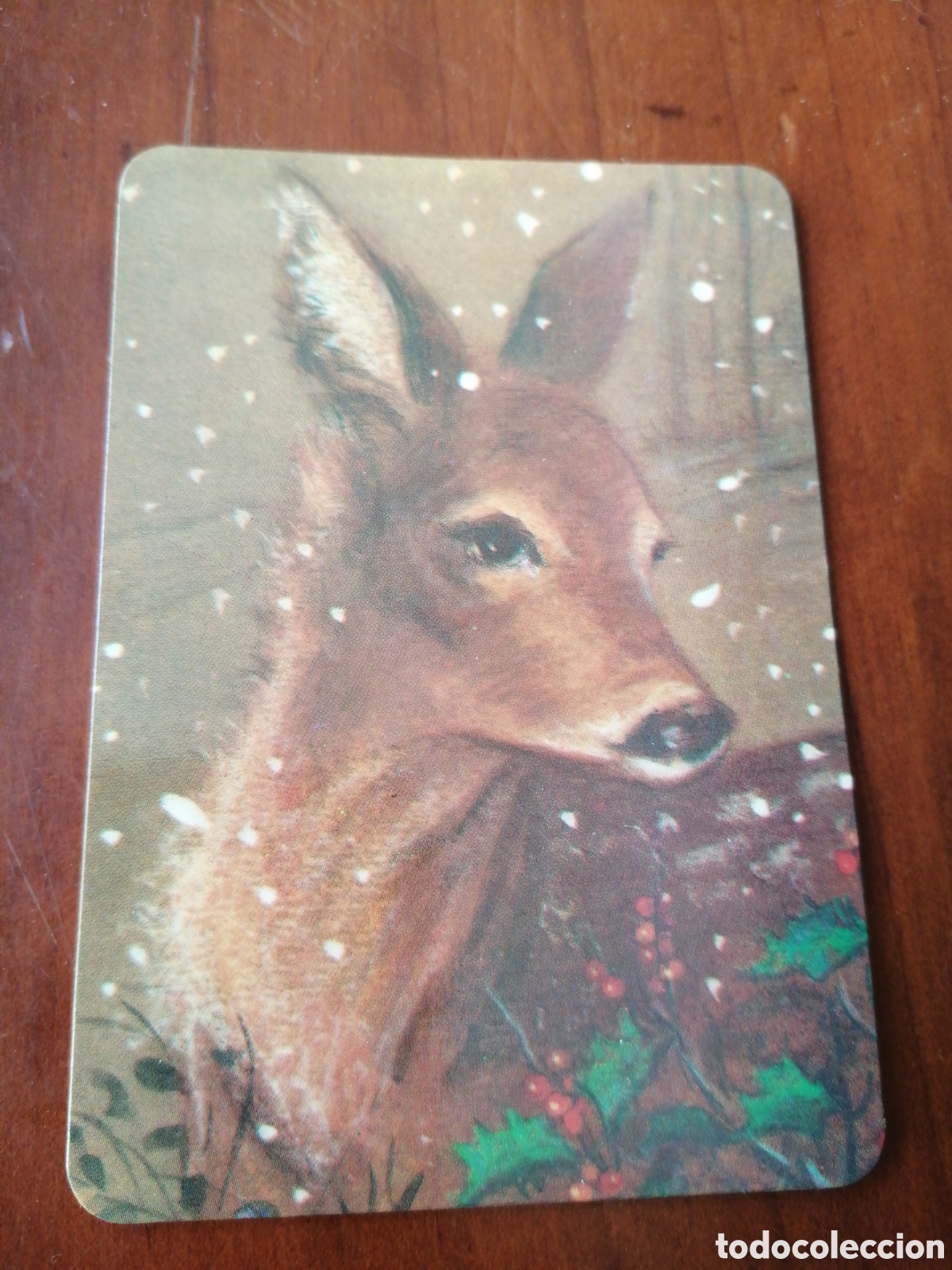 Coleccionismo Calendarios: CALENDARIO PINTURA CUADRO 1987 CIERVO LIBRERIA PAPELERIA RAMOS LA CORU&Ntilde;A