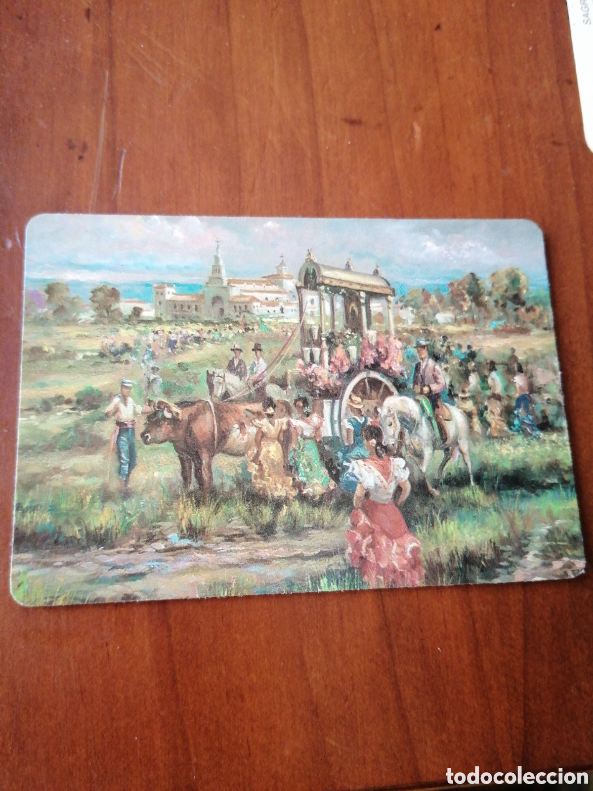 Colecionismo Calend&aacute;rios: CALENDARIO PINTURA CUADRO 1998 ROMERIA