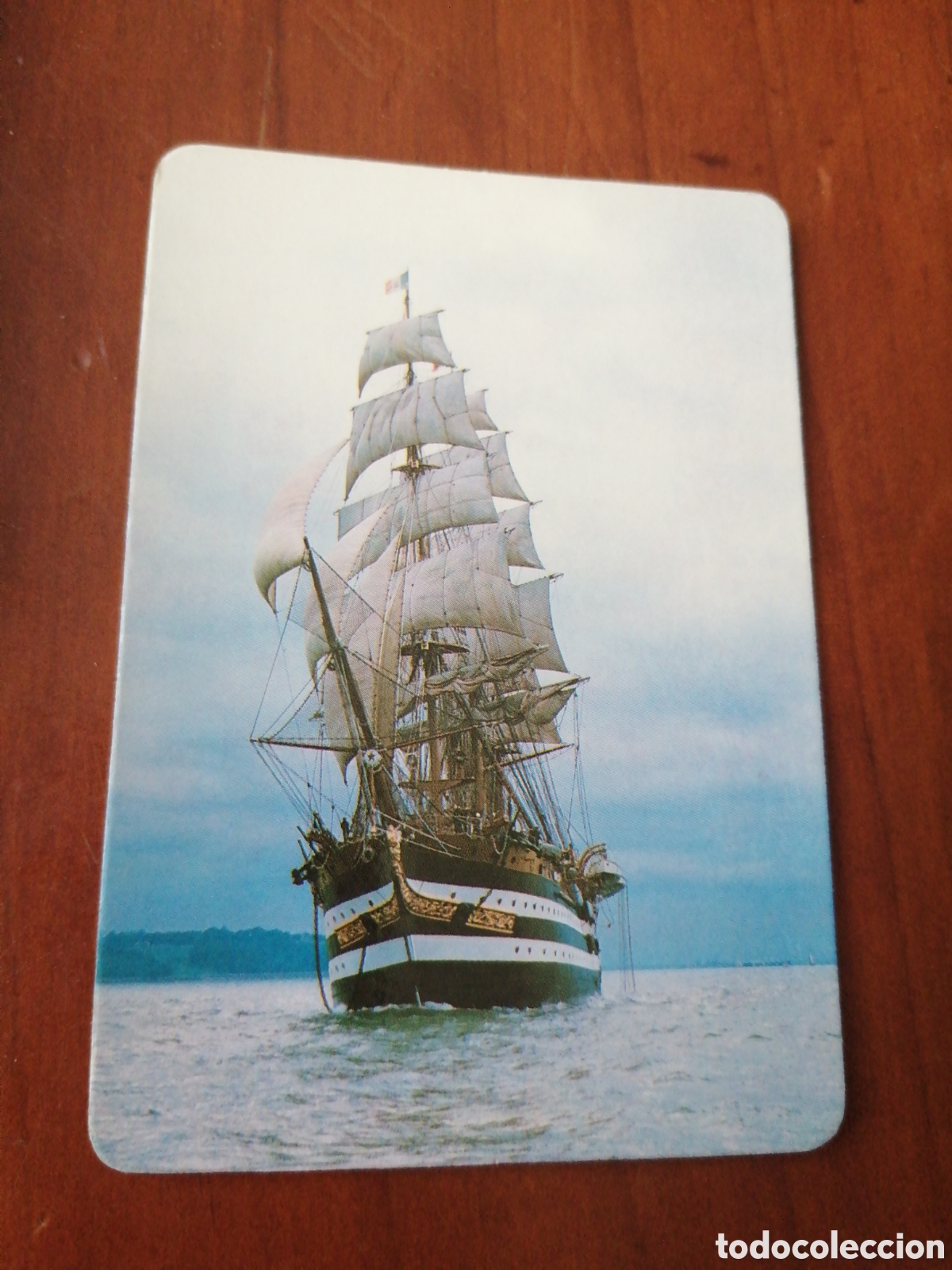 Colecionismo Calend&aacute;rios: CALENDARIO PINTURA CUADRO 1989 BARCO