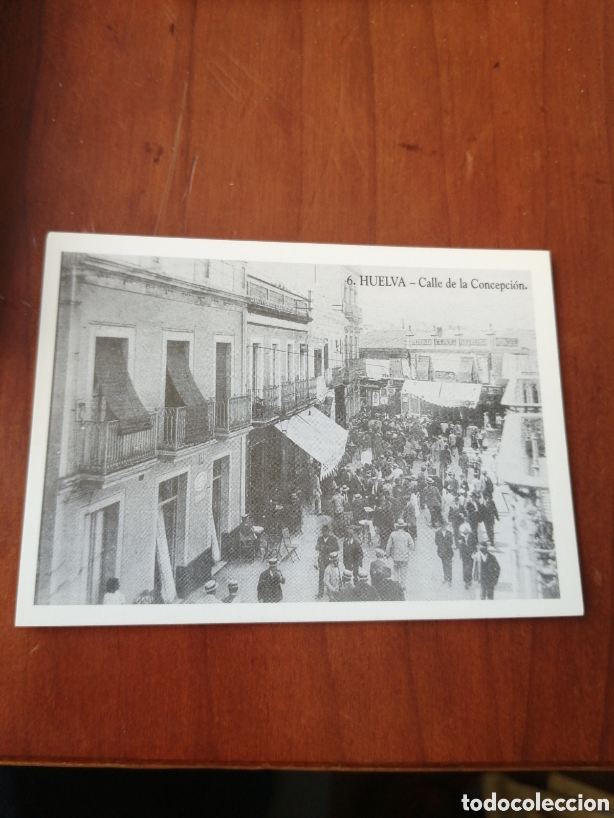 Coleccionismo Calendarios: CALENDARIO CUADRO 1999 FOTOGRAFIA ANTIGUA 6 HUELVA CALLE DE LA CONCEPCION