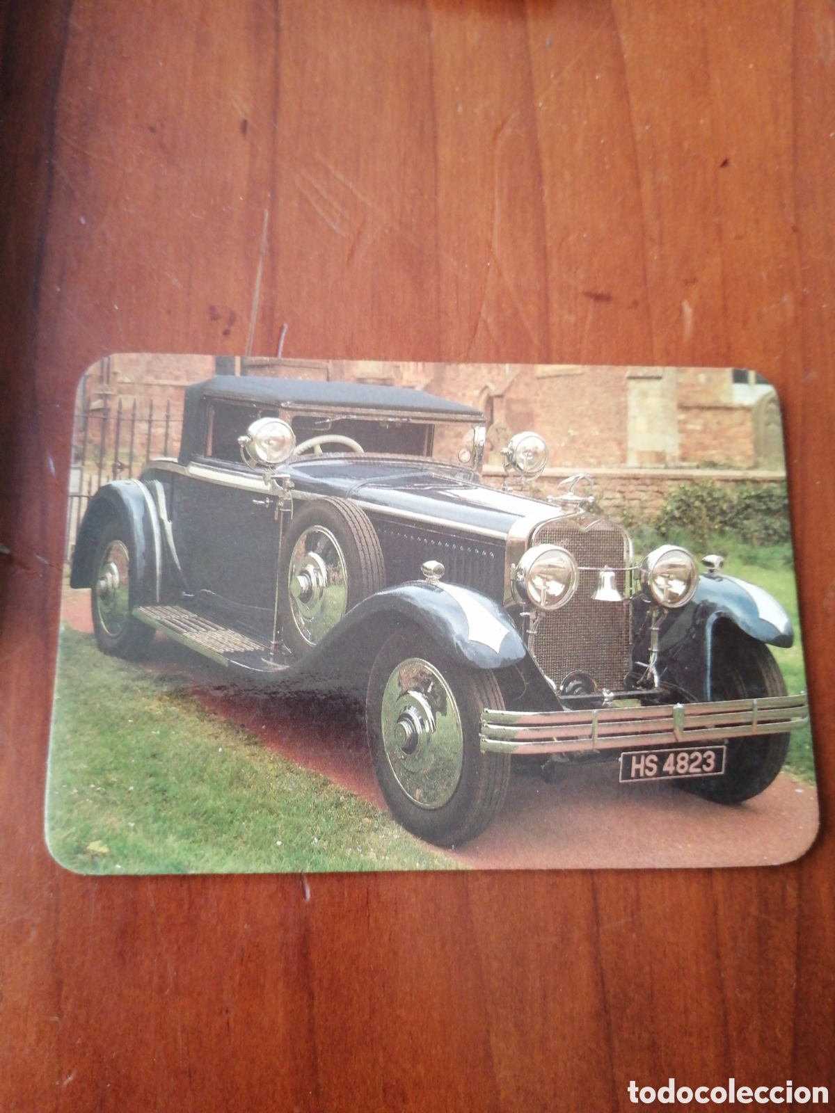 Coleccionismo Calendarios: CALENDARIO FOTOGRAFIA COCHE ANTIGUO 1988 TALLERES CASPE