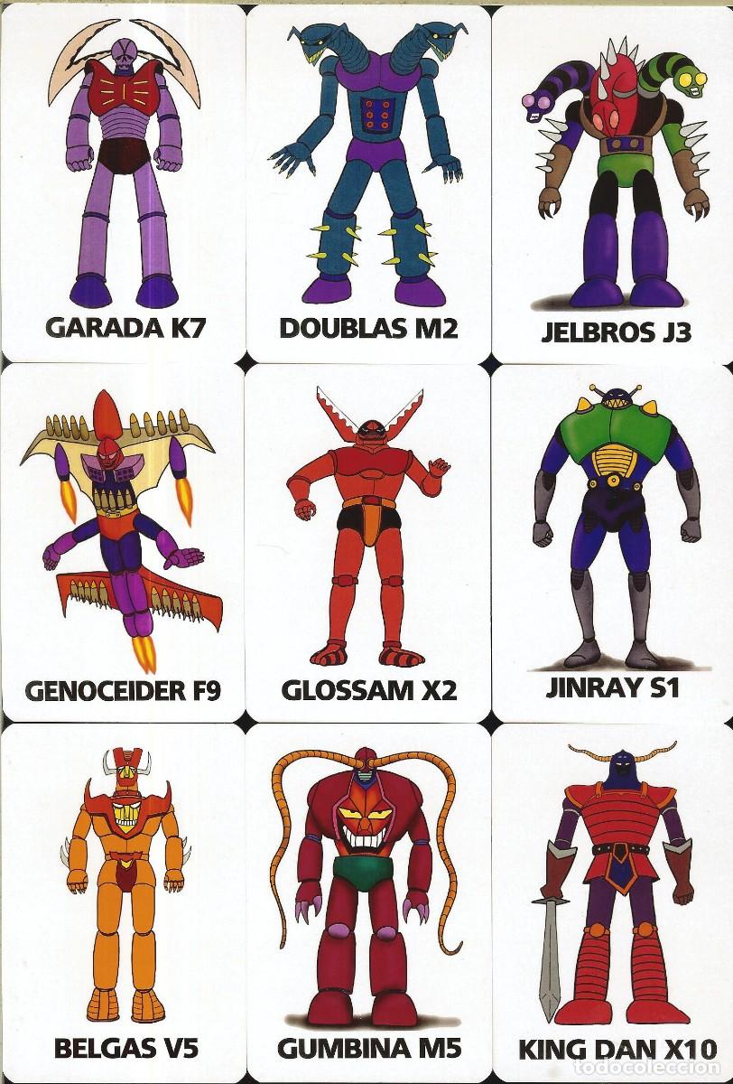 Coleccionismo Calendarios: COLECCI&Oacute;N DE 9 CALENDARIOS DE BOLSILLO - 2018 - ROBOTS MAZINGER Z - ED. LIMITADA - NO OFERTAS