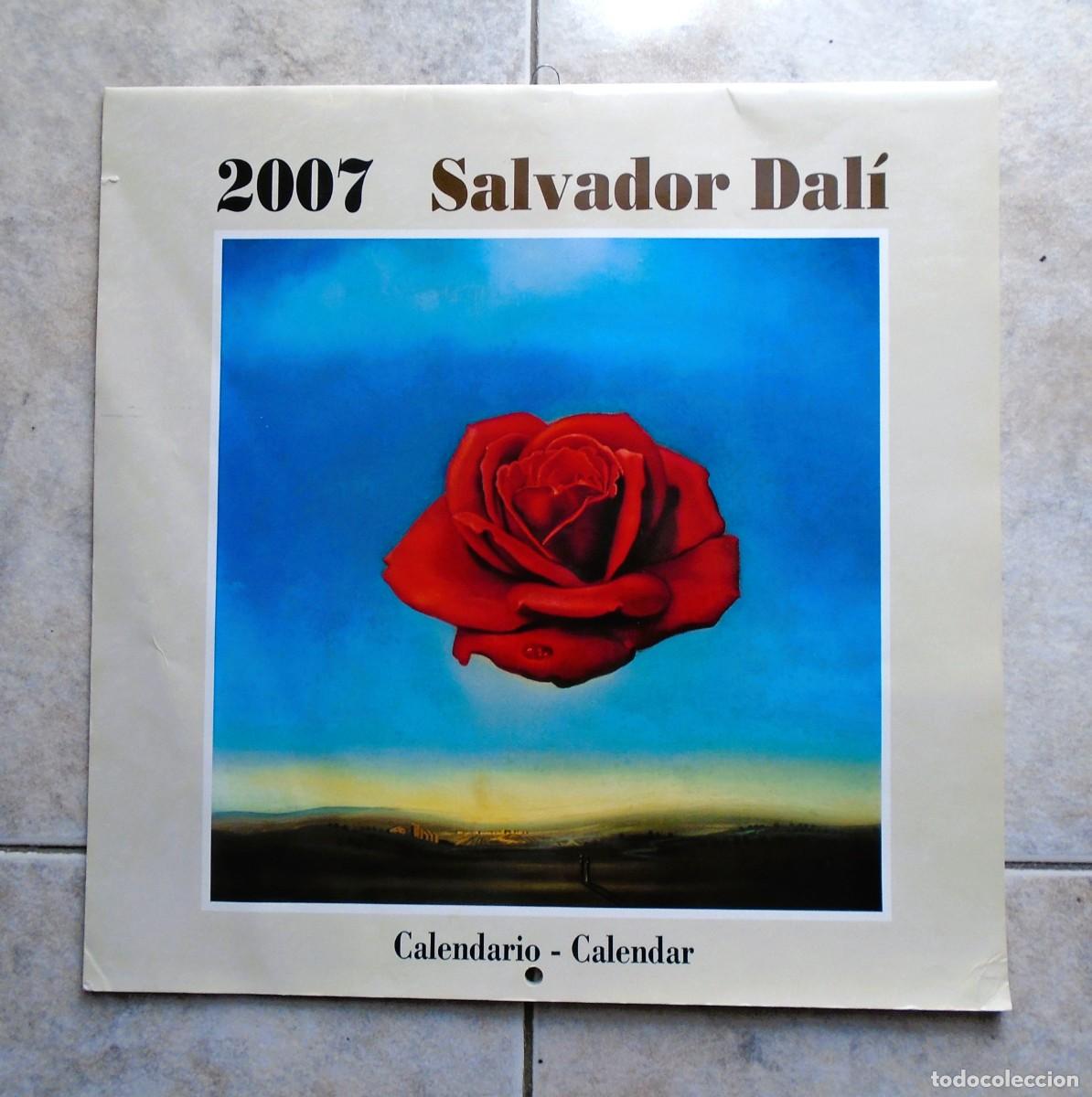 Coleccionismo calendarios: CALENDARIO DE 2007 . SALVADOR DAL&Iacute; , 12 IMAGENES . 30 X 30