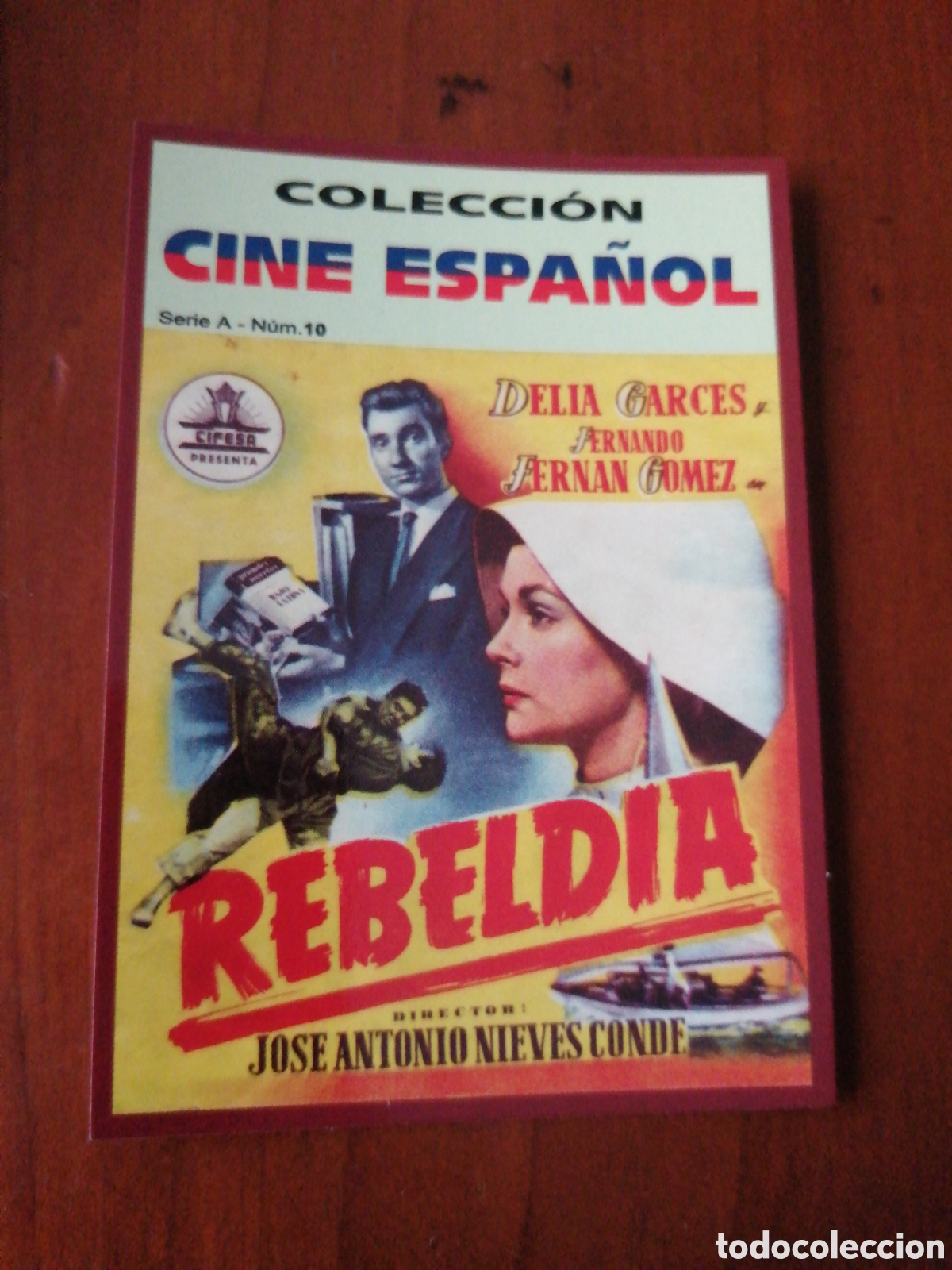 Sammeln von Kalendern: CALENDARIO 2009 COLECCION CINE ESPA&Ntilde;OL SERIE A N &ordm; 10 REBELDIA
